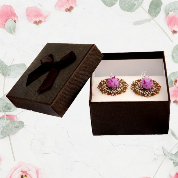 Gift box with earrings