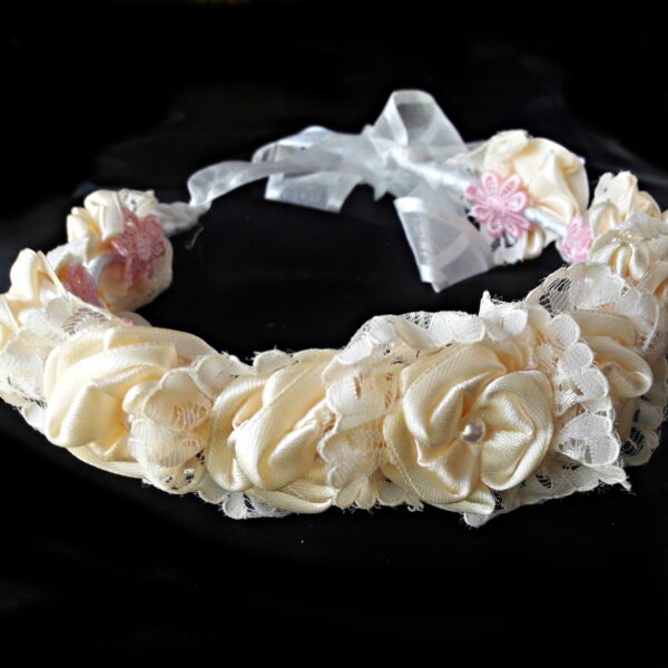 shabby chic flower crown