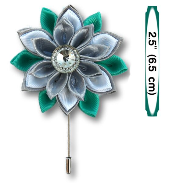 turquoise lapel pin