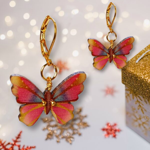 butterfly earrings gift for her