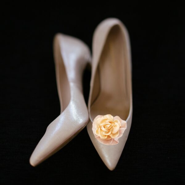 flower shoe clips