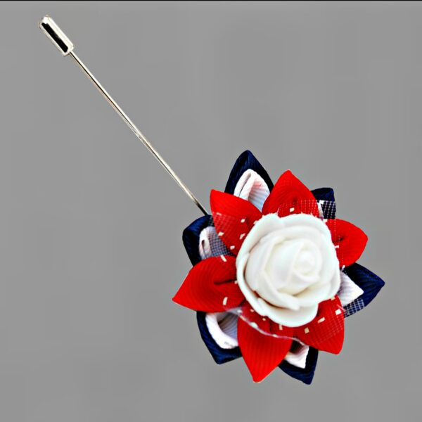 patriotic lapel brooch