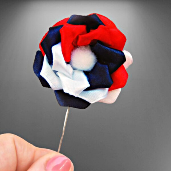red white blue pin stick
