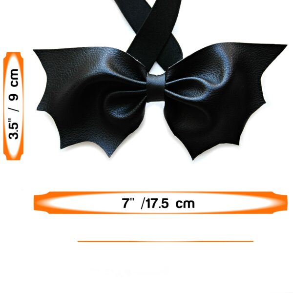 a large Gothic bow tie dimensions