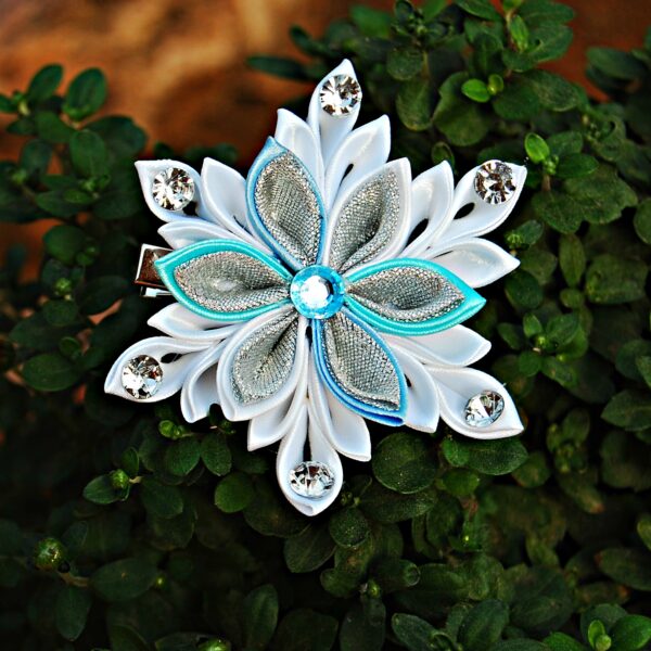 glitter snowflake ornament