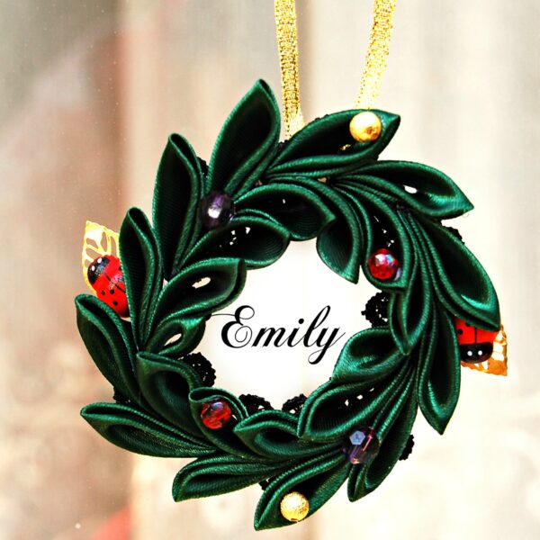 personalized wreath