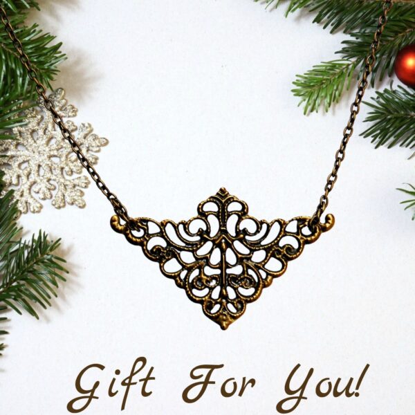 filigree necklace