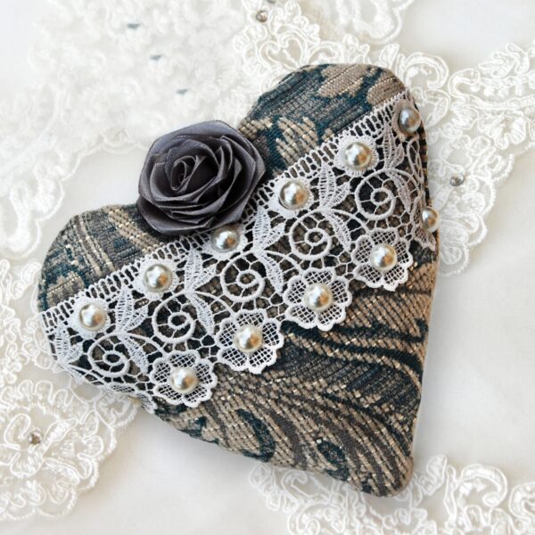 fabric heart