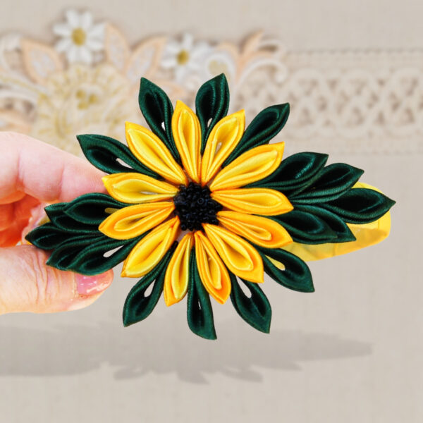 Sunflower hairband