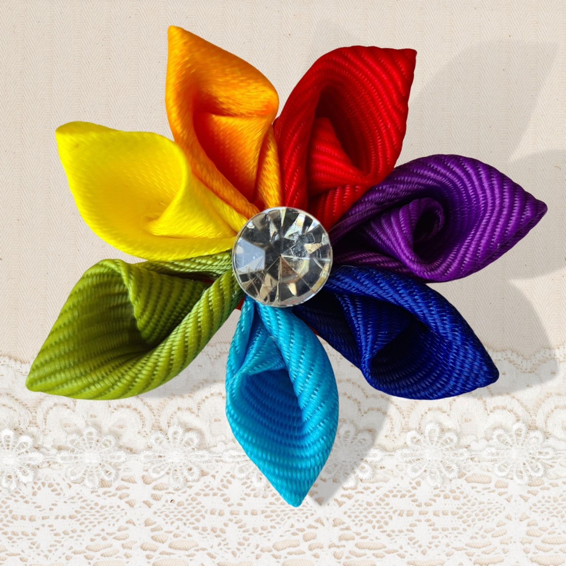 Botanist Revival Made to remember Pride Pin Rainbow Flower, Gay Wedding Pin, LFBT Flower Brooch Gay's Gift,  LGBTQ Accessory – JerusalemJewels