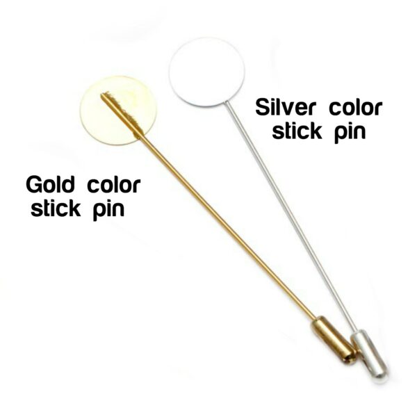 lapel brooch stick