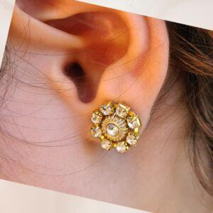 Magnetic Earrings For Women, Stud Earrings Valentine’s Day Gift For Wife, Sparkling Earrings No Piercing