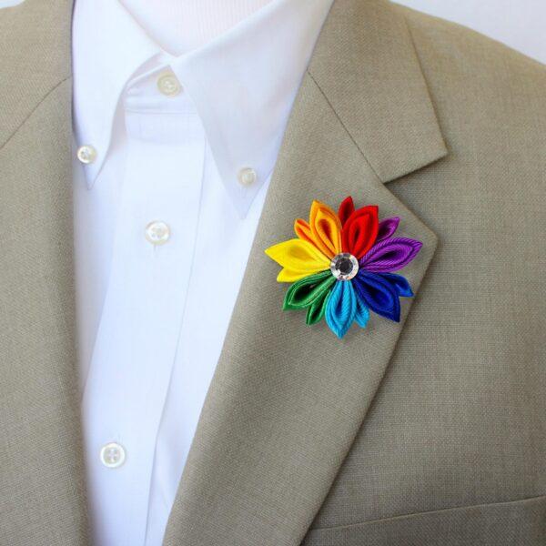Pride Lapel Pin Brooch Gay Wedding Rainbow Pins, Pride Tic Tack Pin